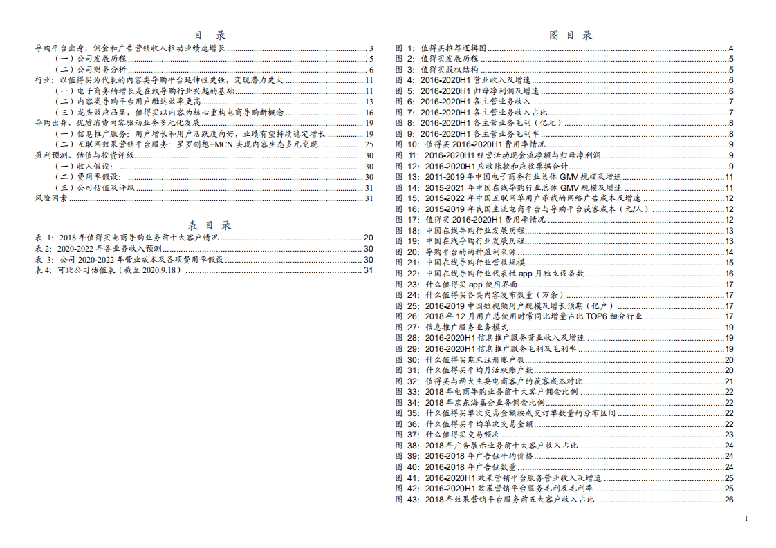 值得买-深度报告：打造内容生态，成就内容电商第一股-20200922.pdf 第4页