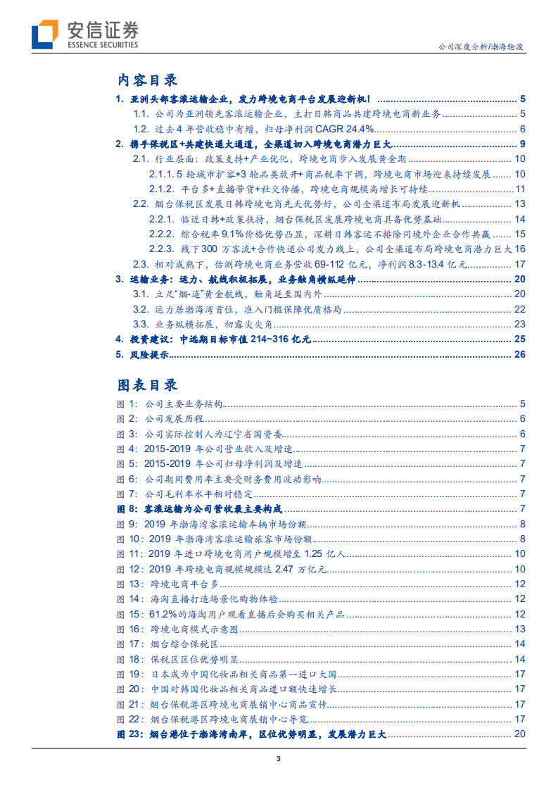 渤海轮渡-乘黄金航道，驶入跨境电商蓝海-20200824.pdf 第3页