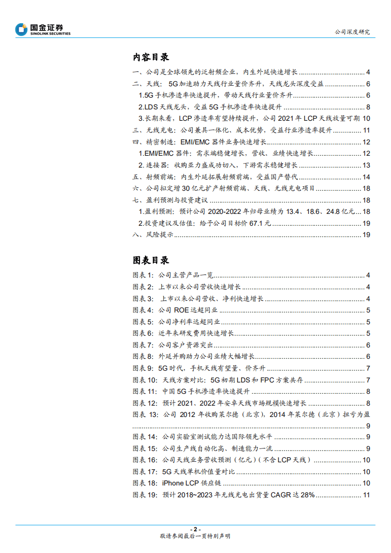信维通信-5G天线、无线充电加速助力泛射频龙头再腾飞-20200816.pdf 第2页