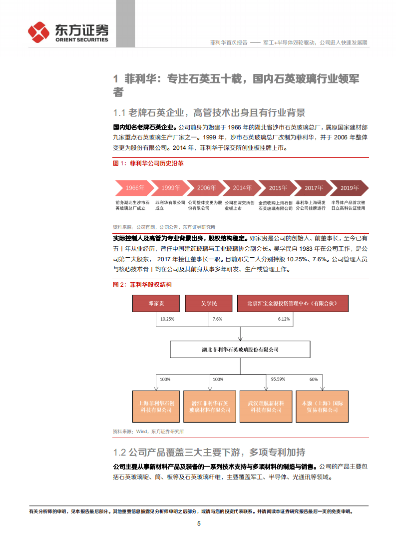 菲利华-军工+半导体双轮驱动，公司进入快速发展期-20201101.pdf 第5页