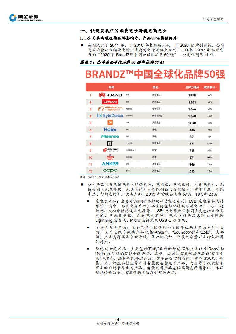 安克创新-快速发展中的消费电子跨境电商龙头-20200823.pdf 第4页