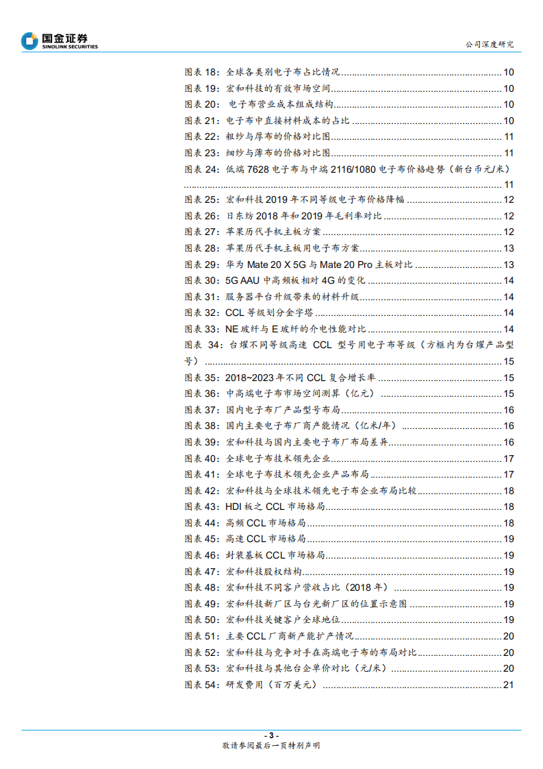 宏和科技-稀缺的高端电子布厂商，四大优势助全球竞争-20201011.pdf 第3页