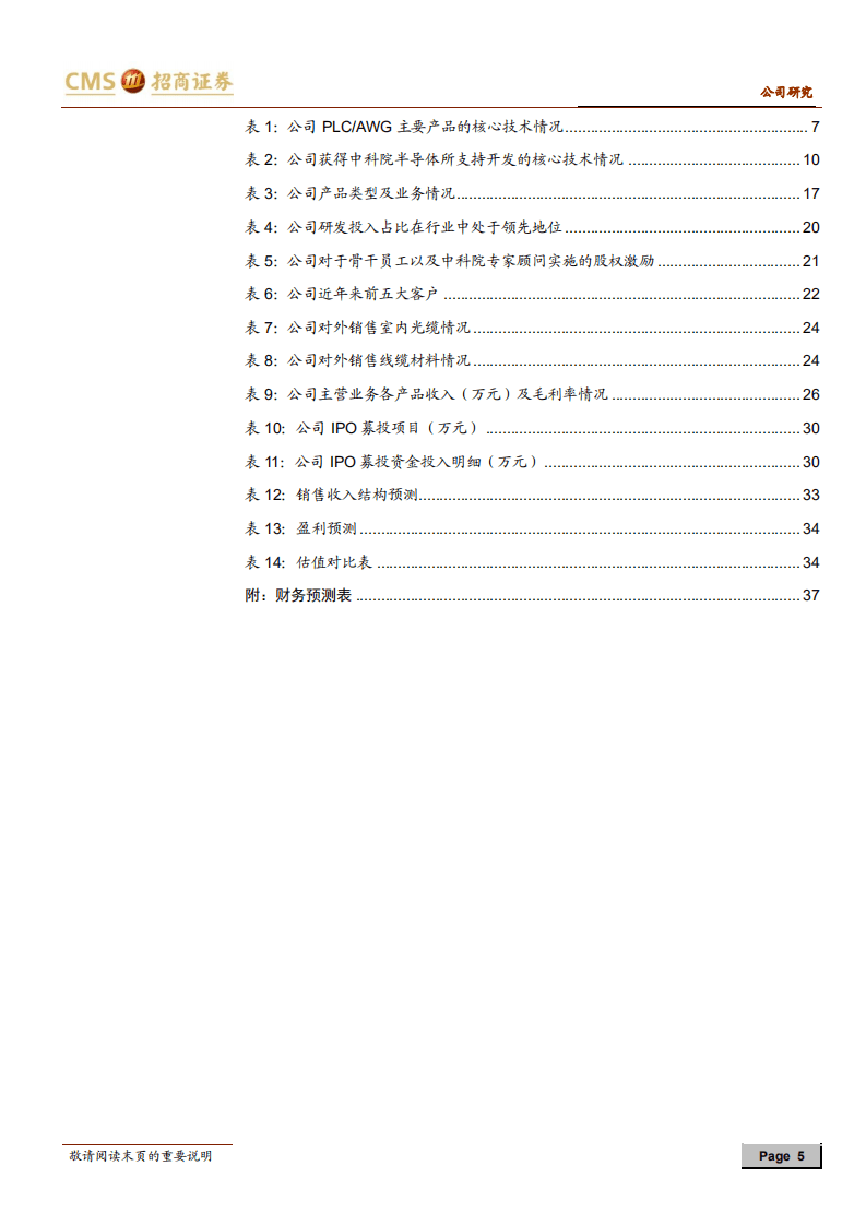 仕佳光子-新股分析：&ldquo;无源+有源&rdquo;的光子&ldquo;芯&rdquo;势力-20200813.pdf 第5页