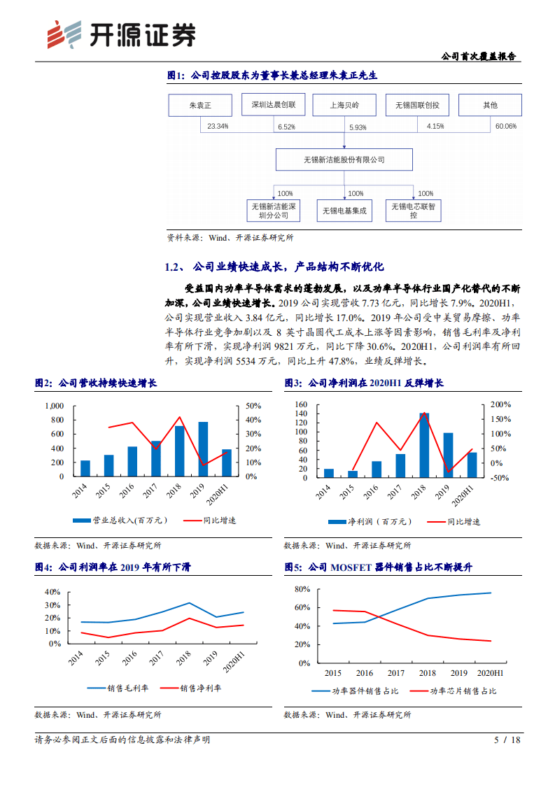 新洁能-公司首次覆盖报告：MOSFET领先设计厂商，有望深度受益国产替代-20201015.pdf 第5页