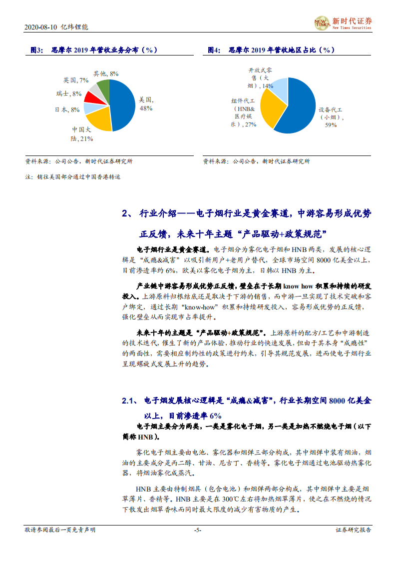 亿纬锂能-深度报告：电子烟黄金赛道，思摩尔中游龙头再起航-20200810.pdf 第5页