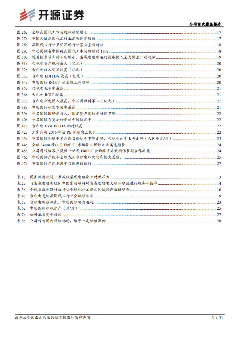 中芯国际-公司首次覆盖报告：大陆晶圆代工龙头，登陆科创板扬帆起航-20200827.pdf 第3页