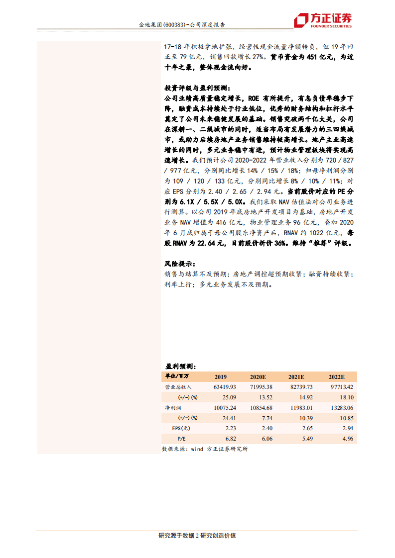 金地集团-深耕广拓三十年，铸能致远未来可期-20201014.pdf 第2页