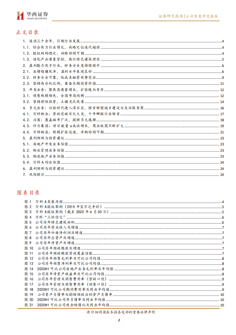 万科A-叱咤地产九万里，领军行业三十年-20200922.pdf 第2页