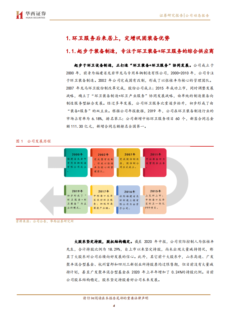 龙马环卫-环卫服务后来居上，定增巩固装备优势-20200815.pdf 第4页