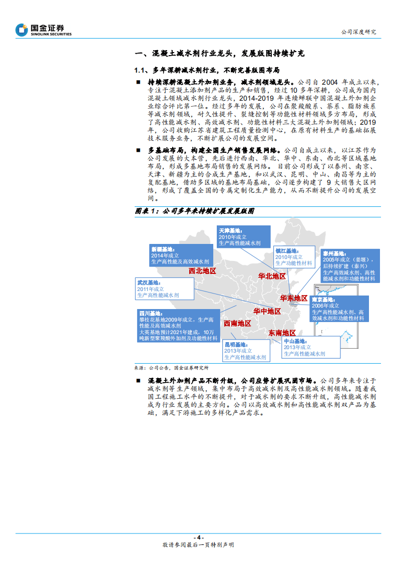 苏博特-减水剂行业龙头，多维度强化竞争优势-20200727.pdf 第4页