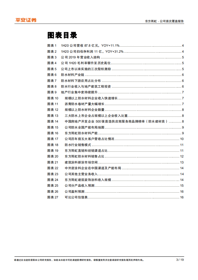 东方雨虹-发力防水材料基建工程渠道，打造建筑涂料新业务-20201015.pdf 第3页