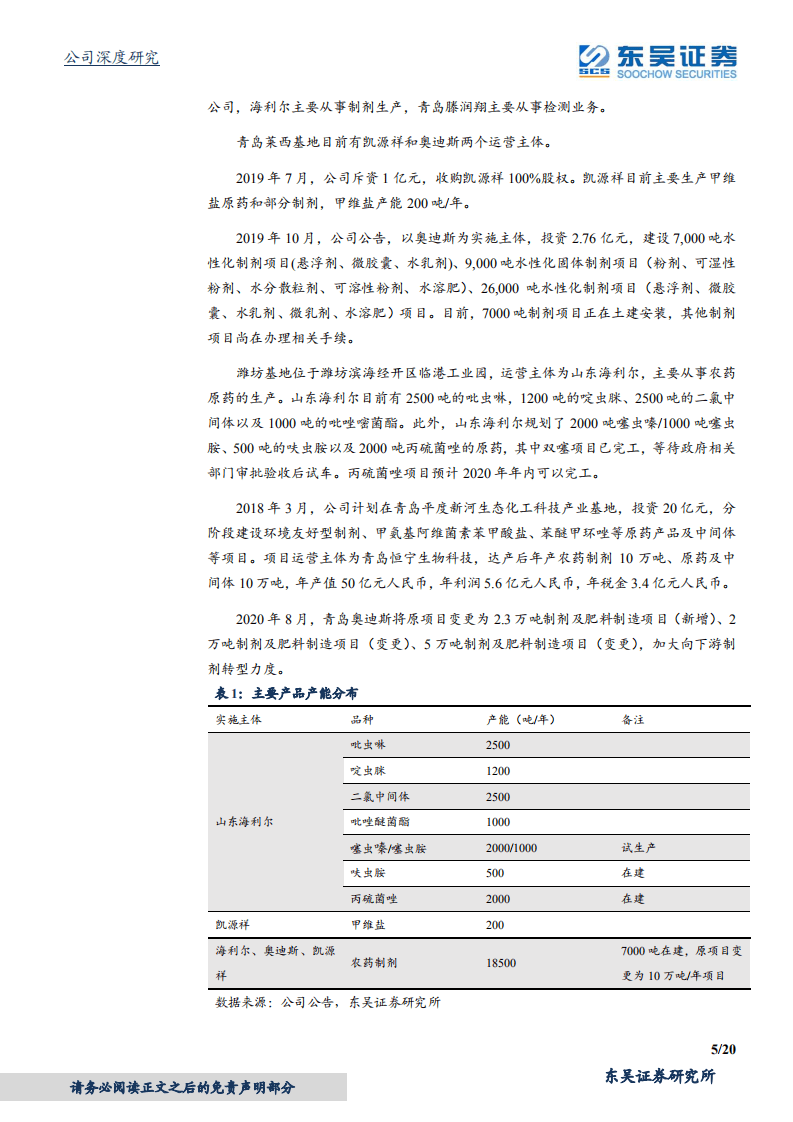 海利尔-功能性化学品大壁垒，通用化学品高增长-20200928.pdf 第5页
