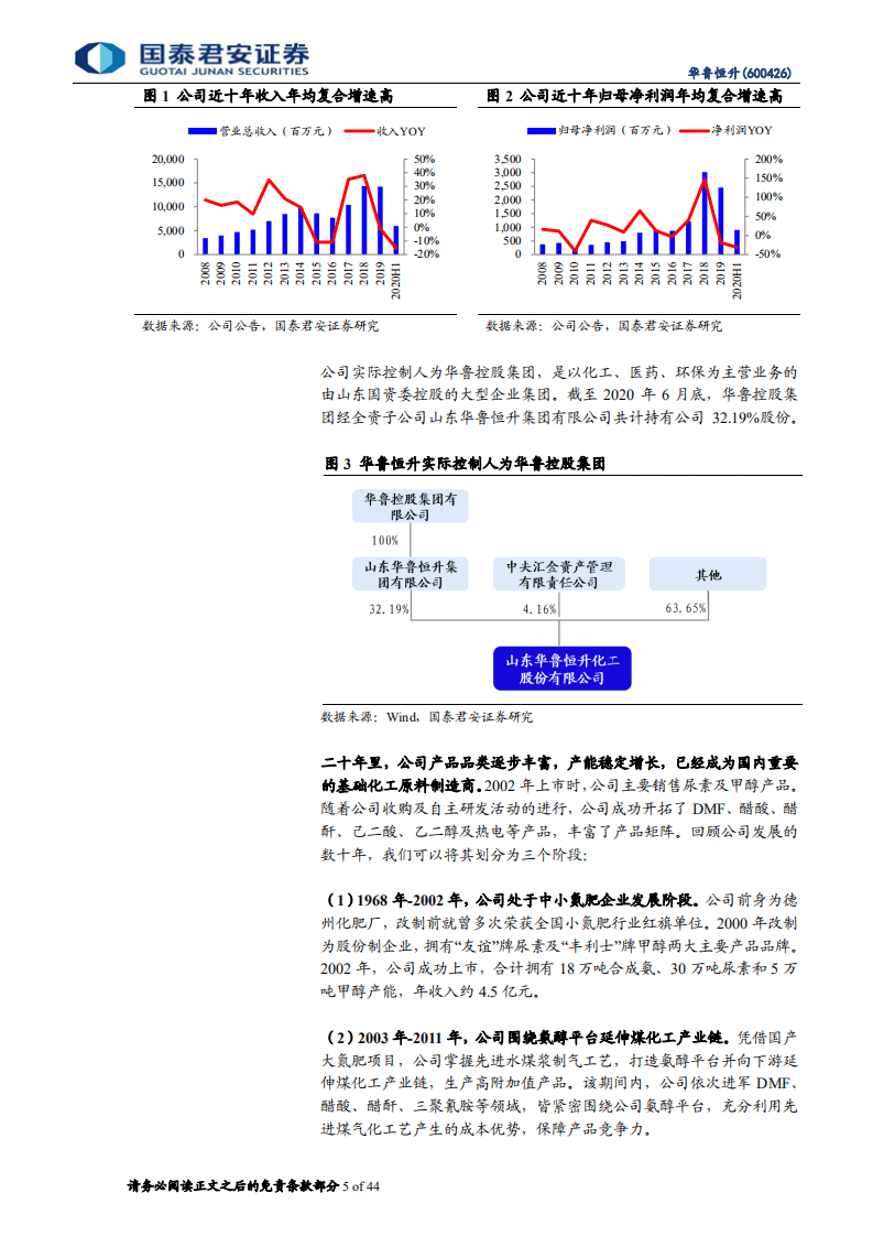 华鲁恒升-跨越低谷，开启成长-20201101.pdf 第5页
