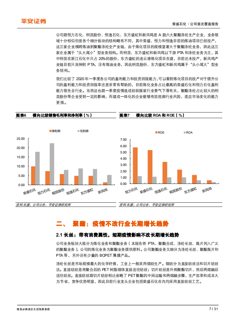 荣盛石化-炼化~聚酯一体化龙头开启市值&ldquo;三级跳&rdquo;-20200731.pdf 第7页