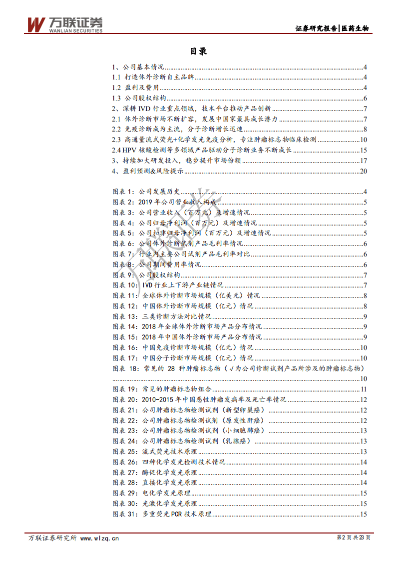 透景生命-首次覆盖报告：流式荧光领导者，肺癌甲基化联检国内首创-20201103.pdf 第2页