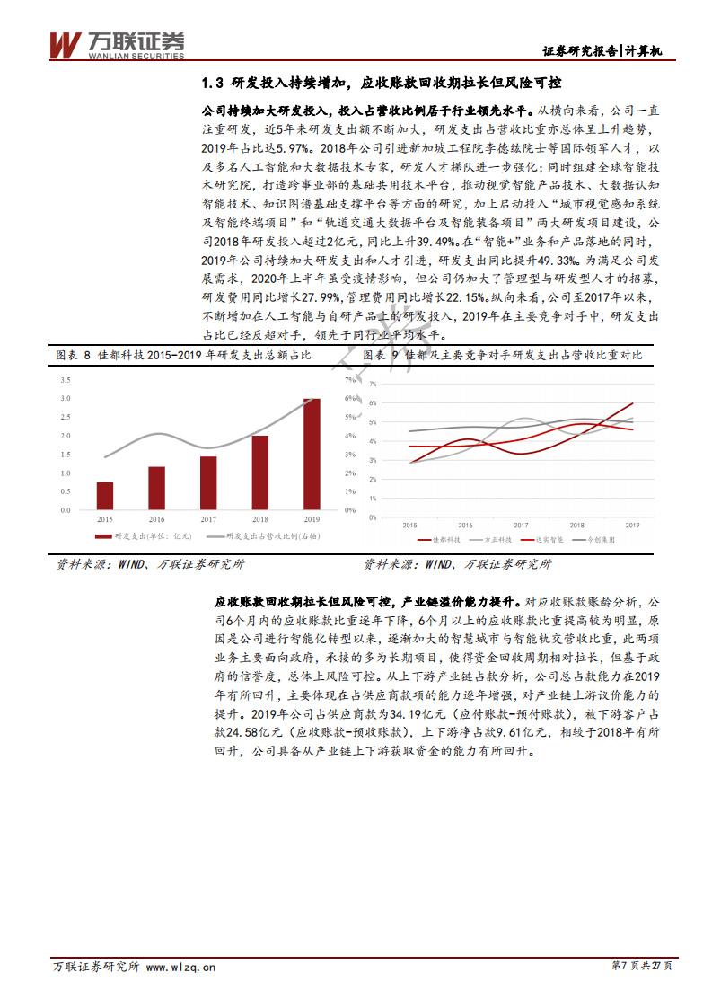 佳都科技-首次覆盖报告：AI为基，智能轨交、智慧城市双管齐下迎增长-20200826.pdf 第7页