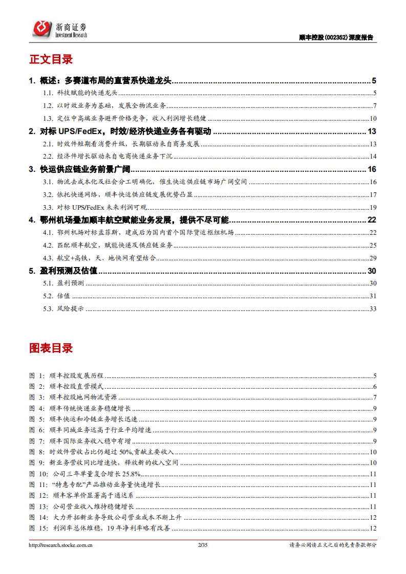 顺丰控股--深度报告：时效业务壁垒高筑，新拓业务空间广阔-20200816.pdf 第2页