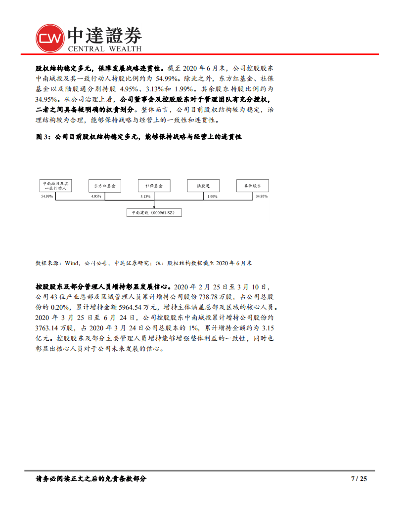 中南建设-首次覆盖报告：布局优化成长迅速，平衡发展改善可期-20200923.pdf 第7页