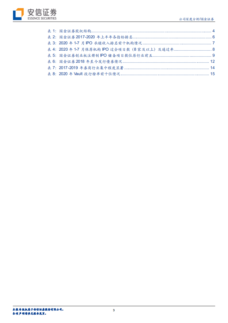 国金证券-特色券商系列之国金证券：顺应行业大趋势、投行相对突出且业绩弹性高的精品投行-20200820.pdf 第3页