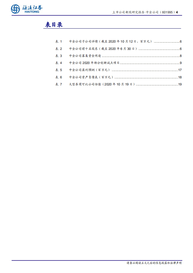 中金公司-新股研究报告：中金回A，乘胜追击，加速问鼎&ldquo;国际一流投行&rdquo;-20201019.pdf 第4页