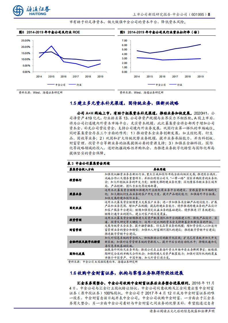 中金公司-新股研究报告：中金回A，乘胜追击，加速问鼎&ldquo;国际一流投行&rdquo;-20201019.pdf 第8页