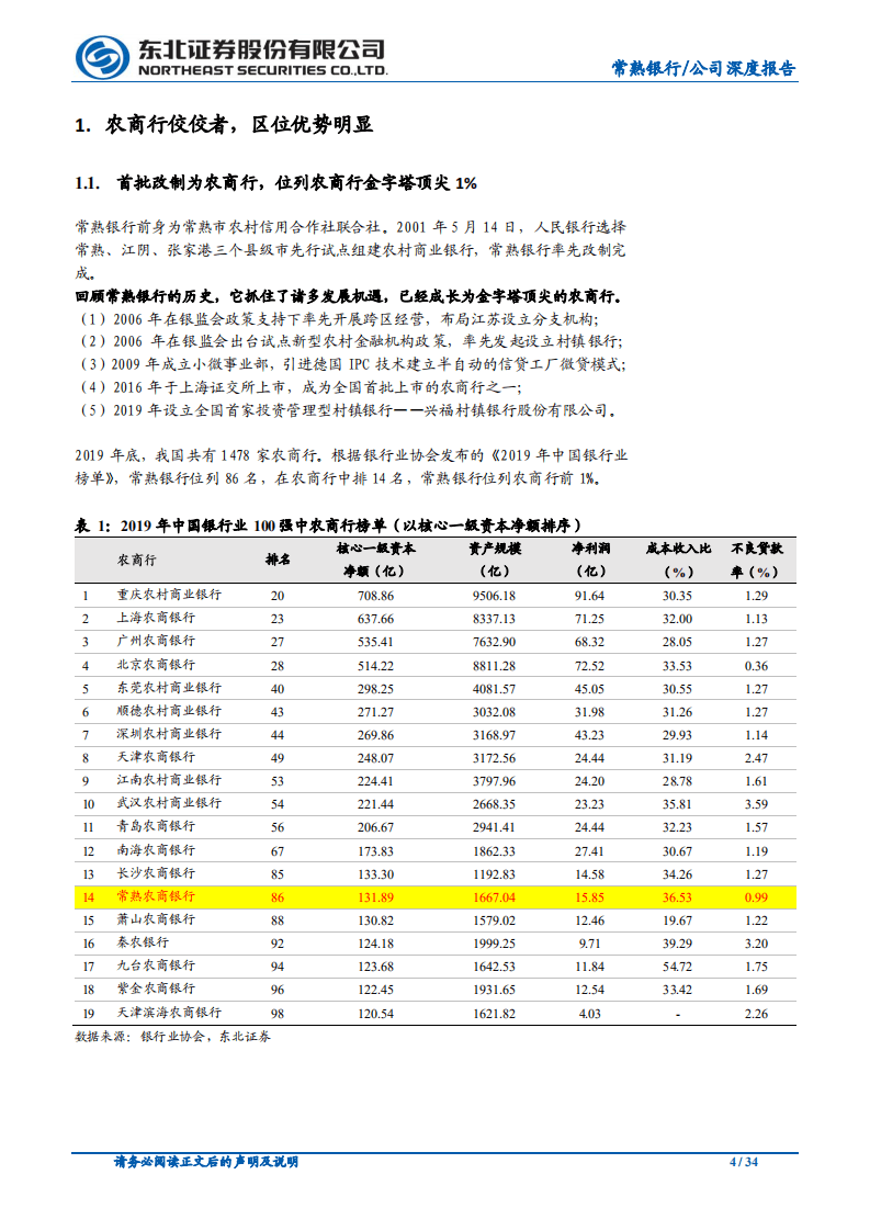 常熟银行-小微业务异地扩张领先者-20200615.pdf 第4页