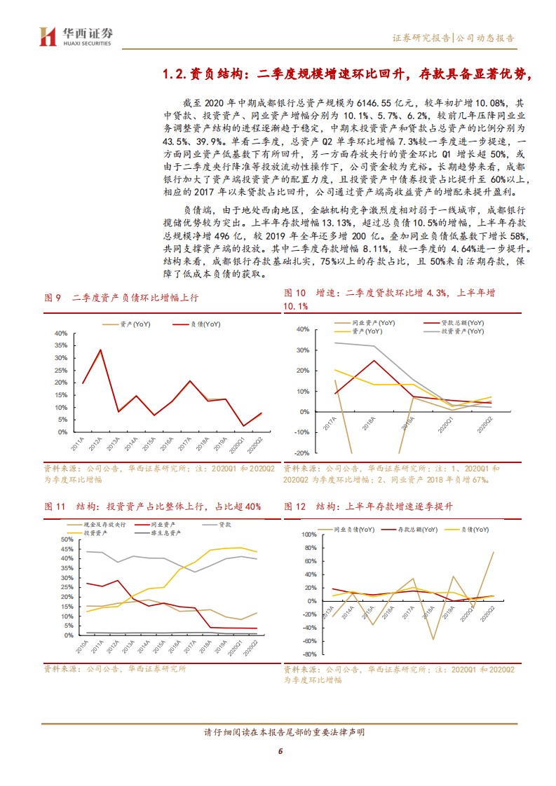 成都银行-经营稳健存款基础扎实，资产质量持续向好-20200830.pdf 第6页
