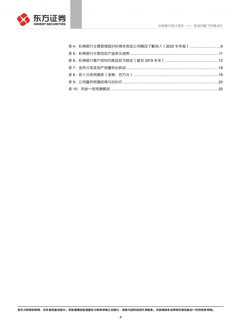 杭州银行-较低风险下的高成长-20201013.pdf 第4页