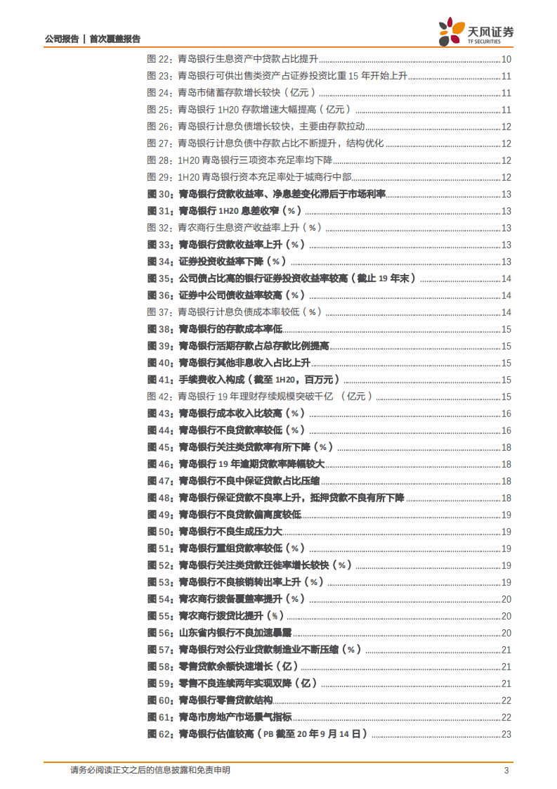青岛银行-&ldquo;接口银行&rdquo;战略发力，不良风险加速出清-20200922.pdf 第3页