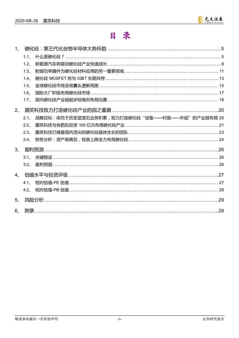 露笑科技-投资价值分析报告：中国碳化硅产业的国之重器-20200826.pdf 第3页