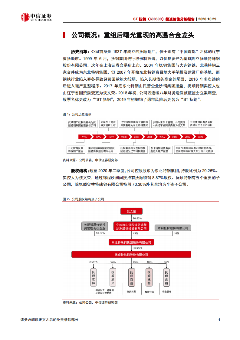 ST抚钢-投资价值分析报告：乘行业东风，高温合金龙头增量逻辑正在兑现-20201029.pdf 第5页