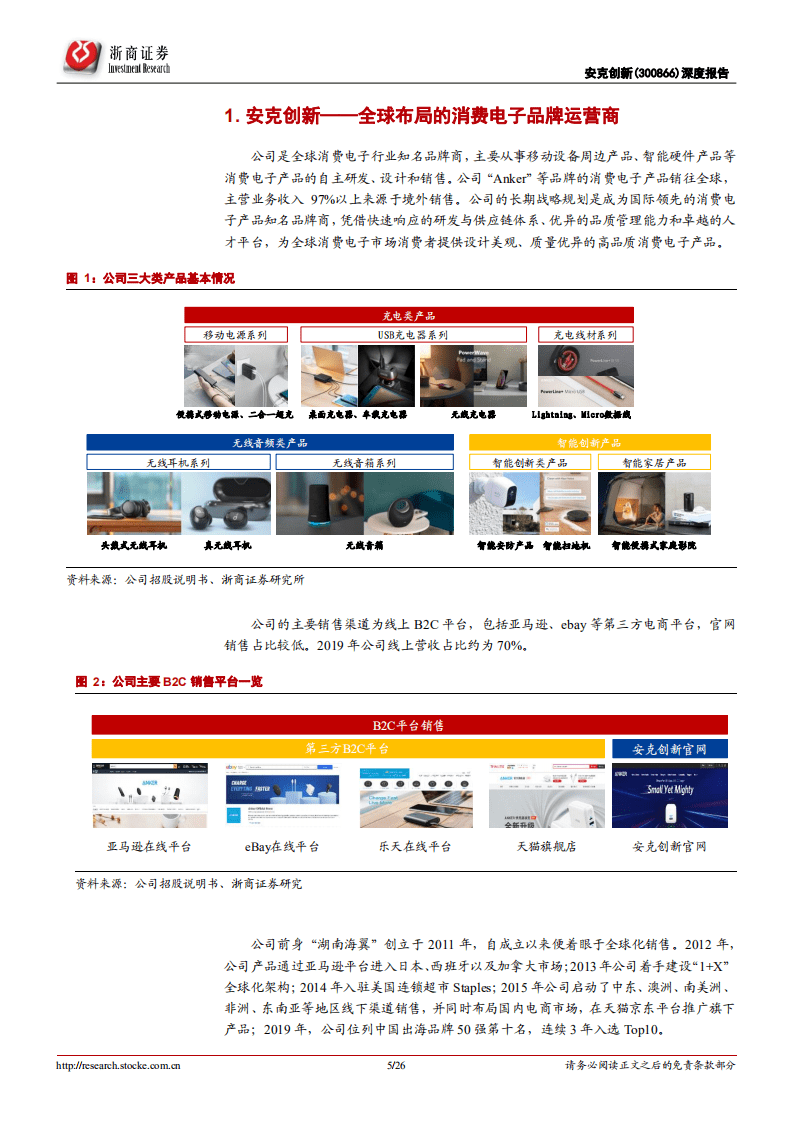 安克创新-首次覆盖深度报告：执著品质，沉淀品牌、放眼全球-20200824.pdf 第5页