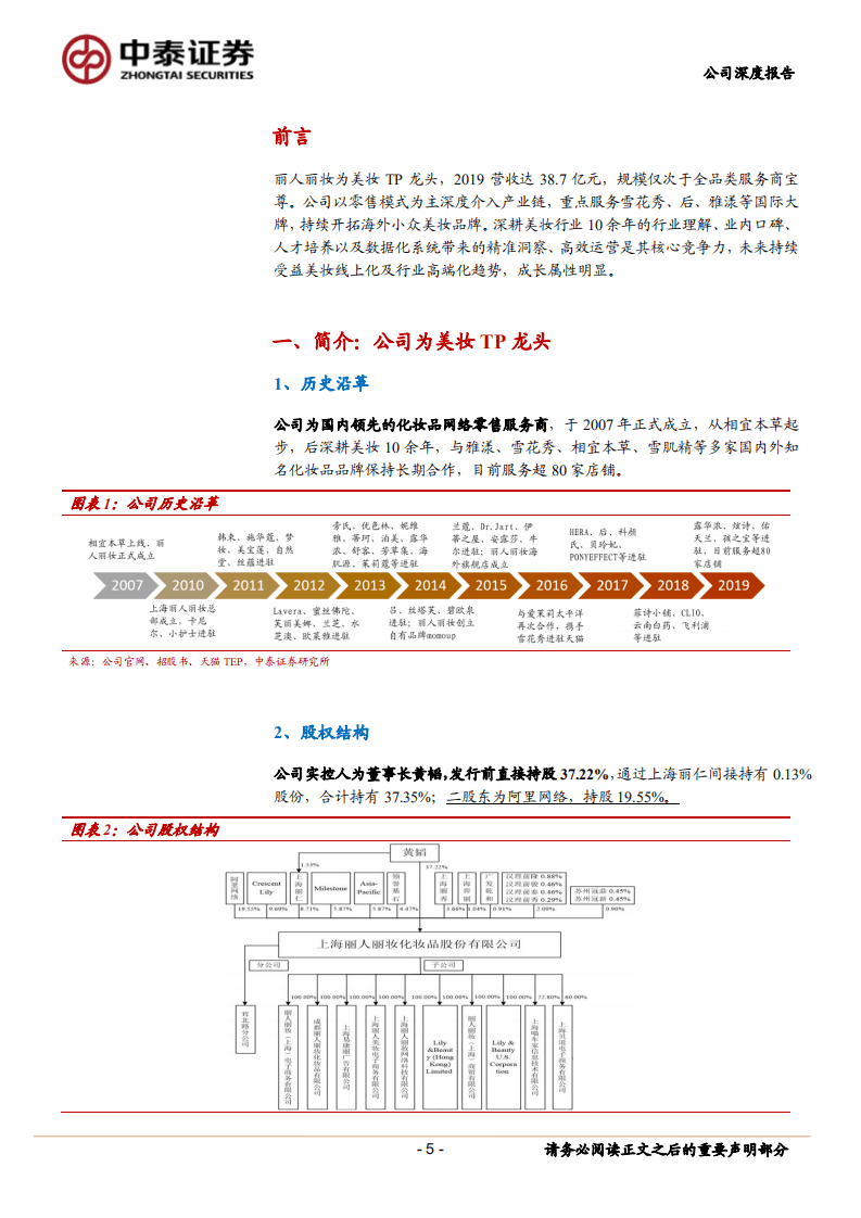 丽人丽妆-美妆TP龙头尽享赛道红利-20201022.pdf 第5页