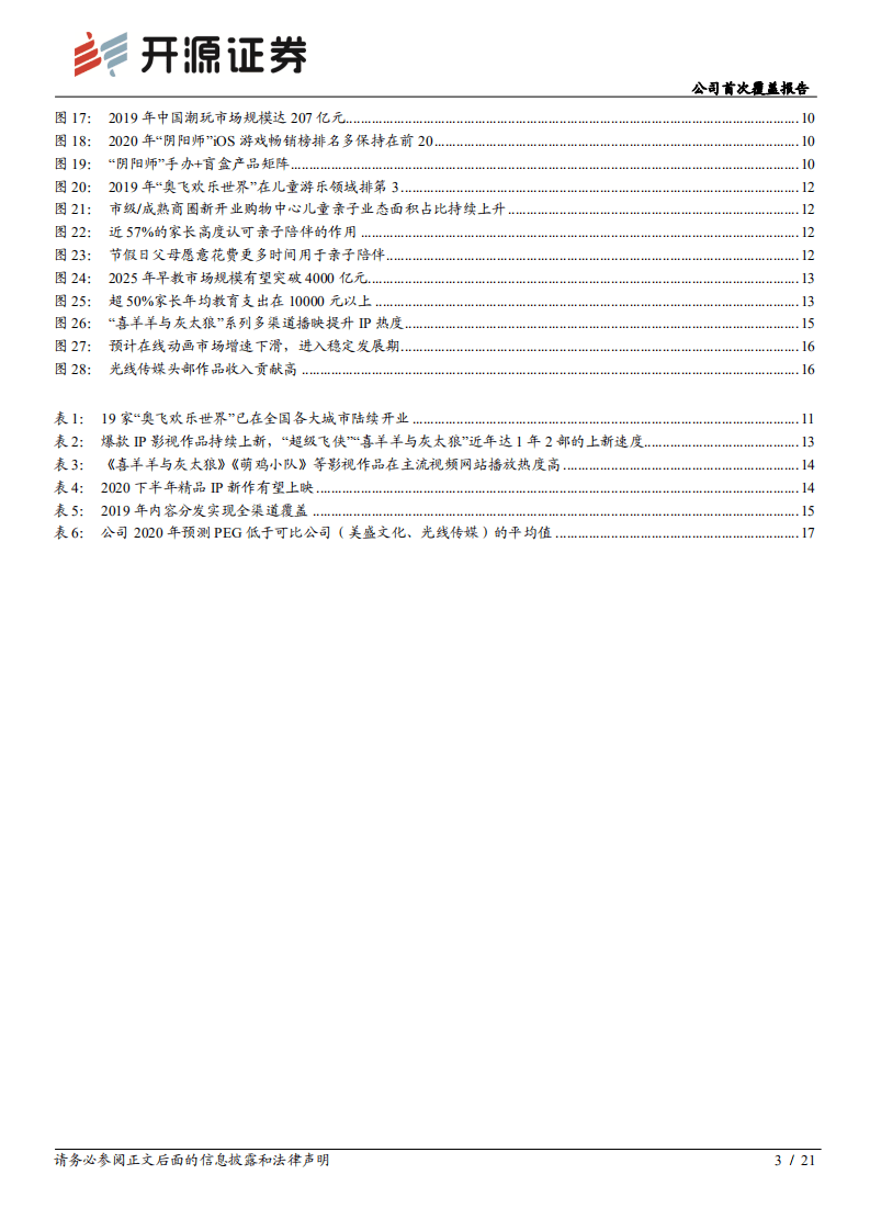 奥飞娱乐-公司首次覆盖报告：IP赋能多业态复苏反转，泛娱乐生态圈再起航-20200905.pdf 第3页