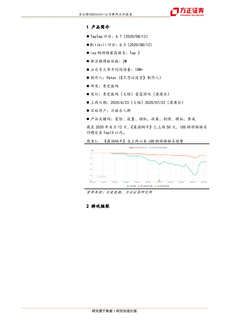 吉比特-《最强蜗牛》产品体验分析报告：游戏产品前瞻解构系列第2篇-20200813.pdf 第5页