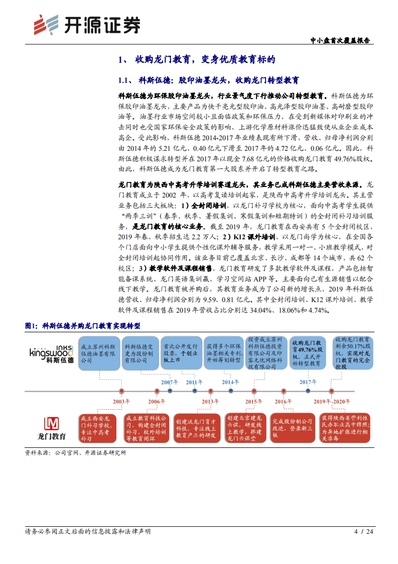 科斯伍德--中小盘首次覆盖报告：深耕中高考升学赛道，陕西龙头开启新征程-20200826.pdf 第4页