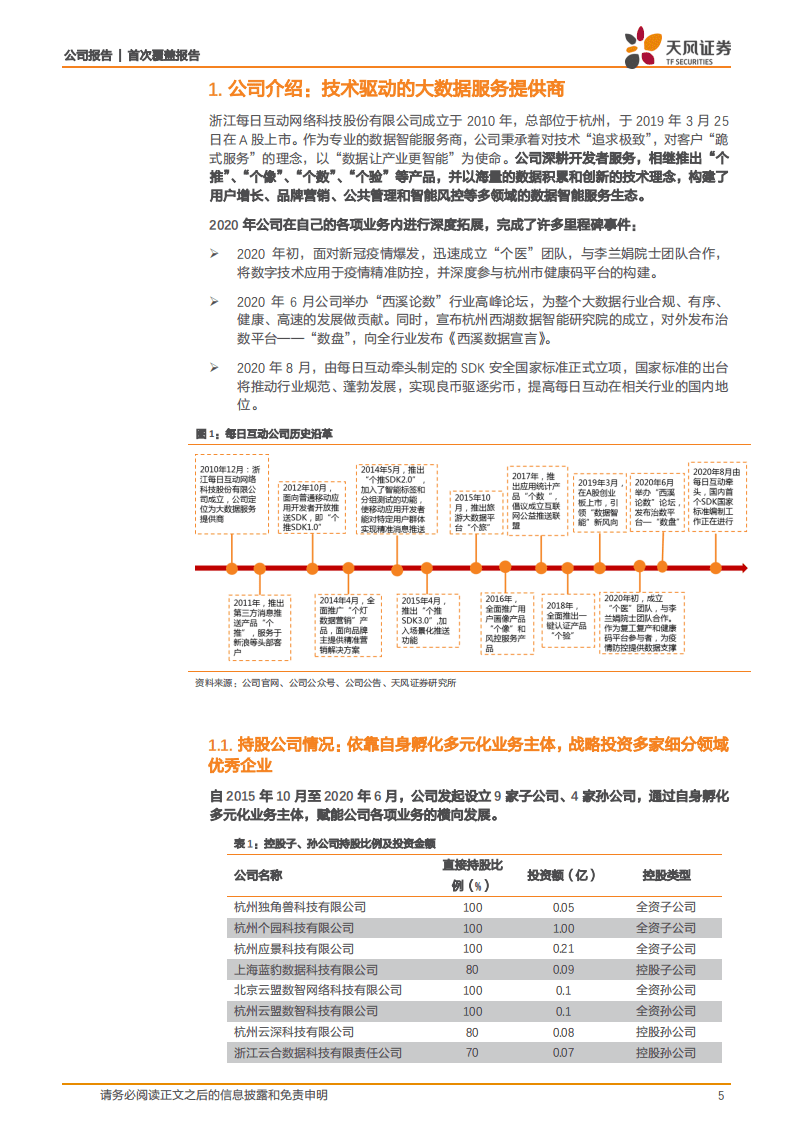 每日互动-国内领先数据智能服务商，商业多元化变现加速-20201024.pdf 第5页