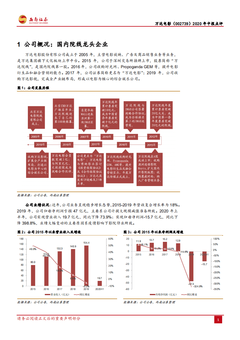 万达电影-后疫情时期加速扩张，龙头地位更趋稳固-20200901.pdf 第4页