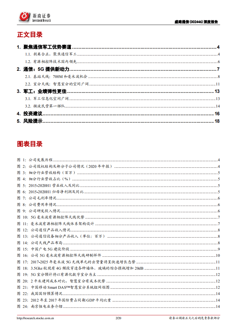 盛路通信-深度报告：聚焦优势通信军工主赛道-20200901.pdf 第2页