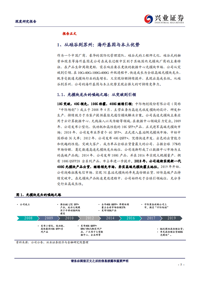 中际旭创-全球高端光模块龙头是如何&ldquo;炼成&rdquo;的？-20201101.pdf 第5页