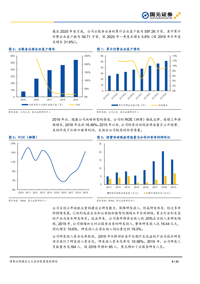用友网络-公司深度报告：用户之友，云化未来-20200830.pdf 第6页
