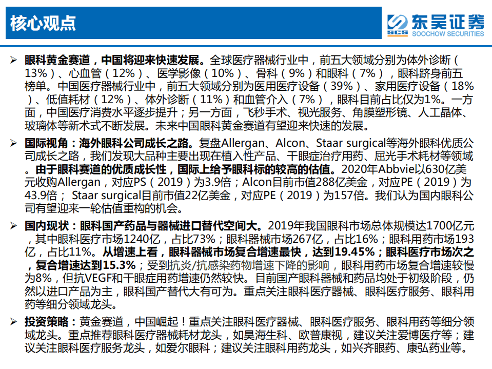 国际视角下的眼科行业投资策略：黄金赛道，中国崛起-20200824.pdf 第2页