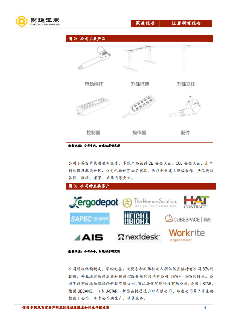 捷昌驱动--蓝海市场高速增长，国内龙头迈向世界-20200927.pdf 第4页