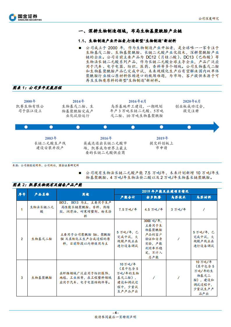 凯赛生物-打造生物基聚酰胺平台，分享尼龙行业千亿市场-20201014.pdf 第4页