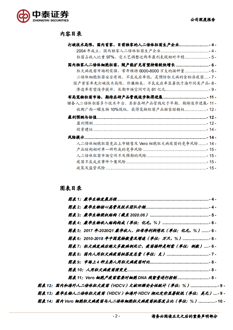康华生物-国产独家金标准狂苗，随产能拓展有望持续高速成长-20200810.pdf 第2页