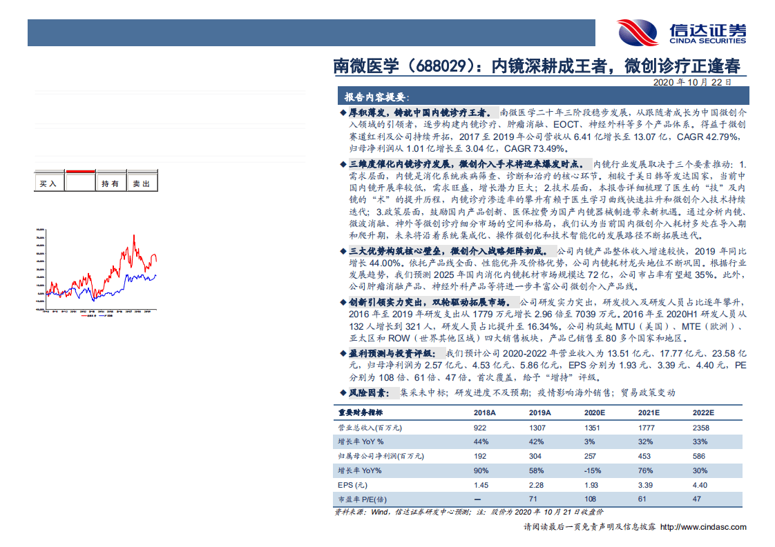 南微医学-内镜深耕成王者，微创诊疗正逢春-20201022.pdf 第2页