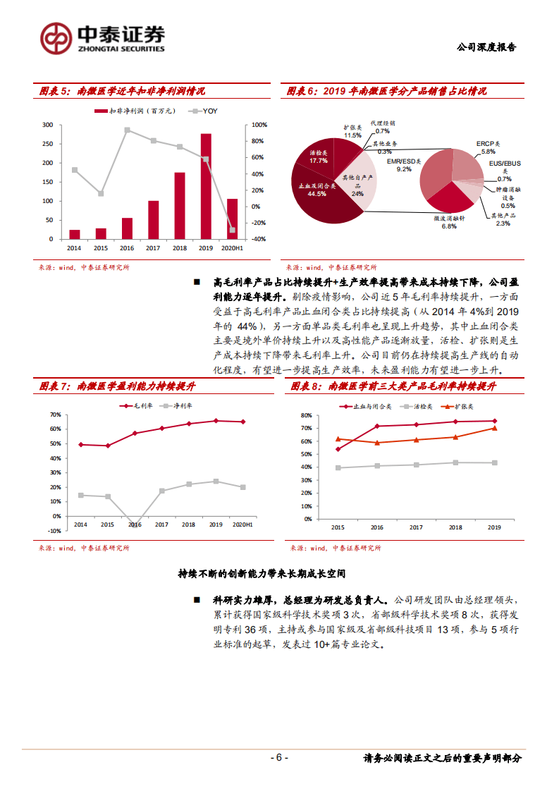 南微医学-受益内镜筛查率提升的内镜诊疗器械龙头企业-20200912.pdf 第6页