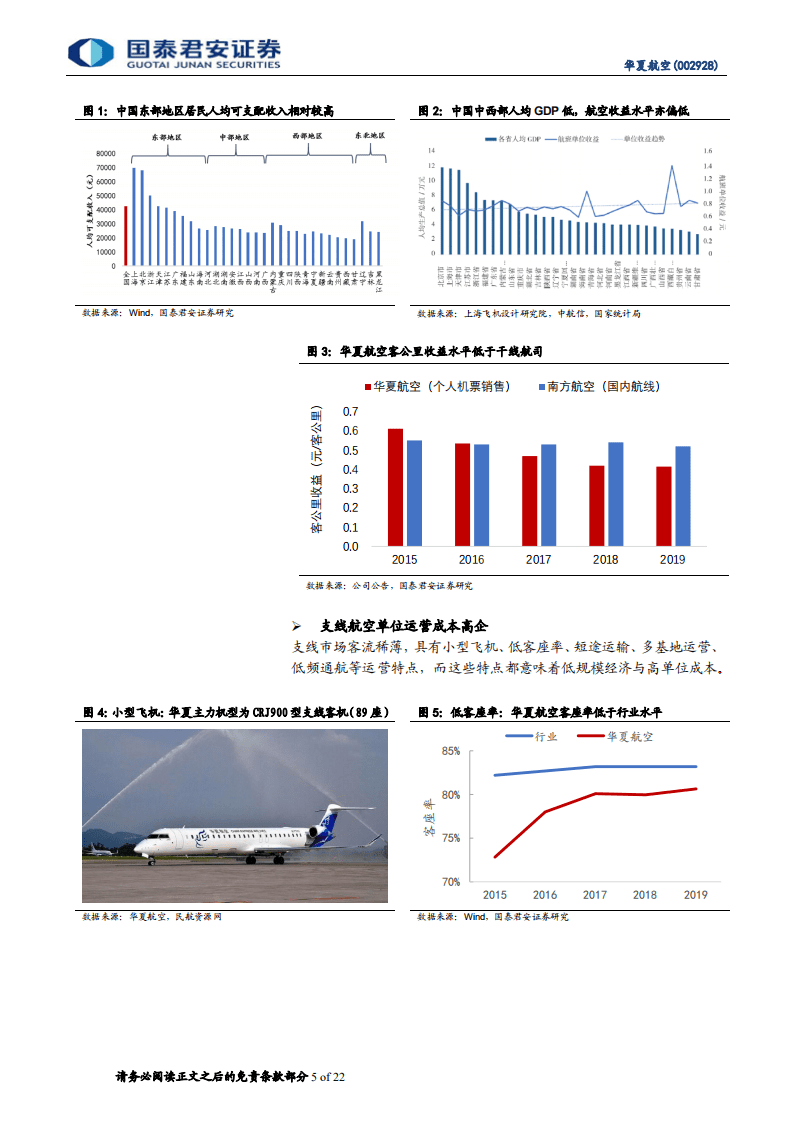 华夏航空-开拓机构运力购买，成就支线持续盈利-20201021.pdf 第5页