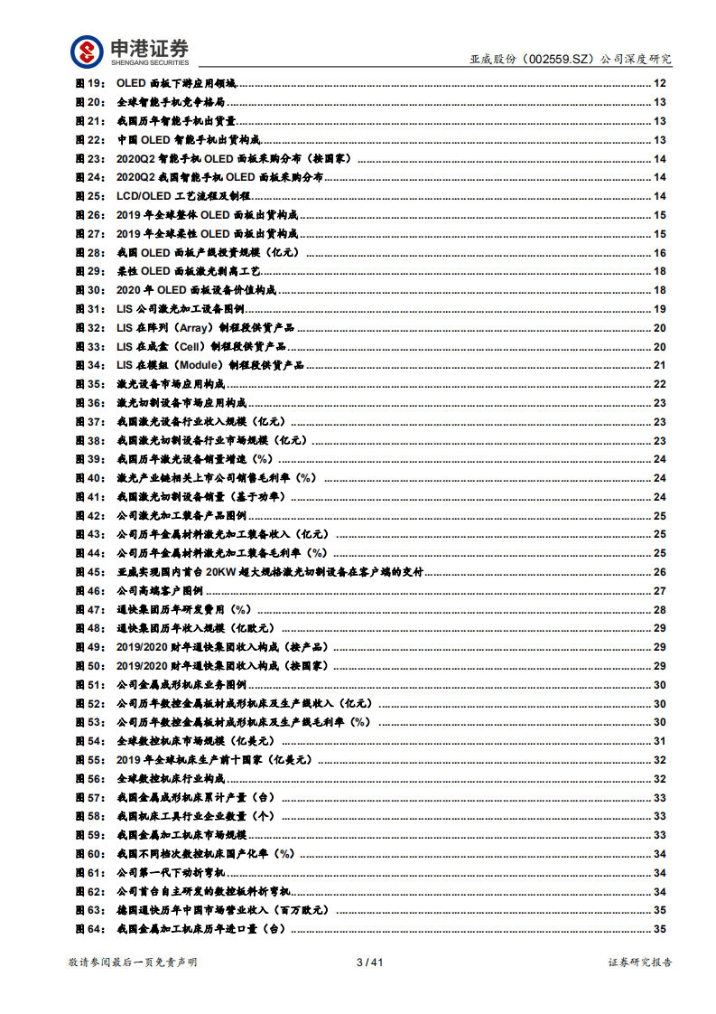 亚威股份-始于机床精于激光，剑指&ldquo;中国的通快&rdquo;-20201109.pdf 第3页