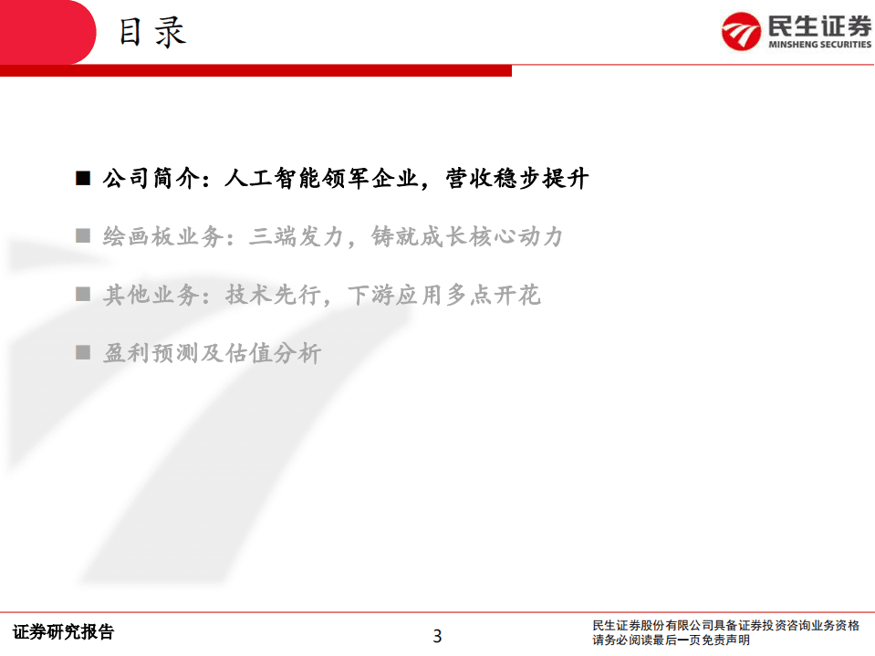 汉王科技-公司动态报告：绘画业务打开成长新空间，AI细分龙头再起航-20201102.pdf 第3页